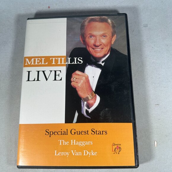 Mel Tillis Live Special Guest Stars The Haggars Leroy Van Dyke Region 0 DVD - Picture 1 of 3